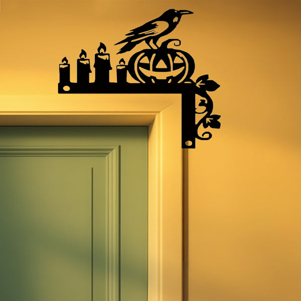 Gothic Witch Cauldron Door Hanger