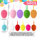 Felted Wool Easter Eggs - 24 Piece Set
