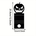 Gothic Pumpkin Candle Holder - Haunted House Centerpiece