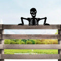 Gothic Iron Skull Wall Plaque - Indoor/Outdoor